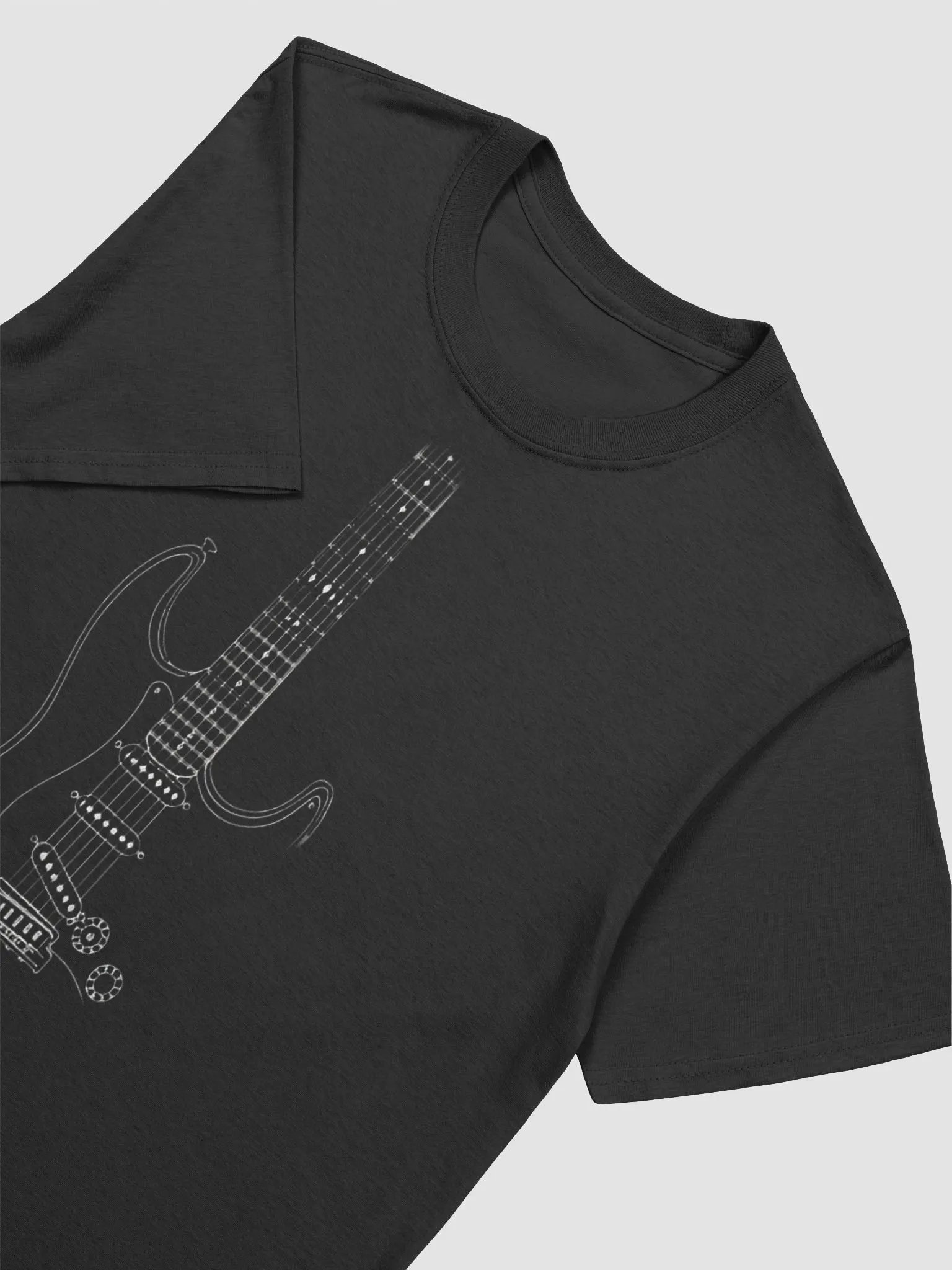 Strat-Style Guitar T-Shirt product image (2)