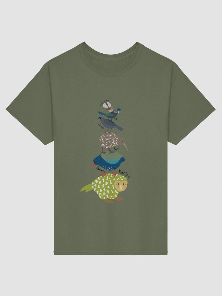 Stacked New Zealand Birds - Unisex Adult Tee product image (1)
