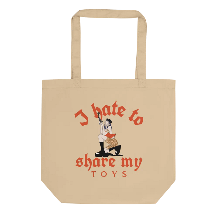 I Hate to Share My Toys Eco-Friendly Tote Bag product image (1)