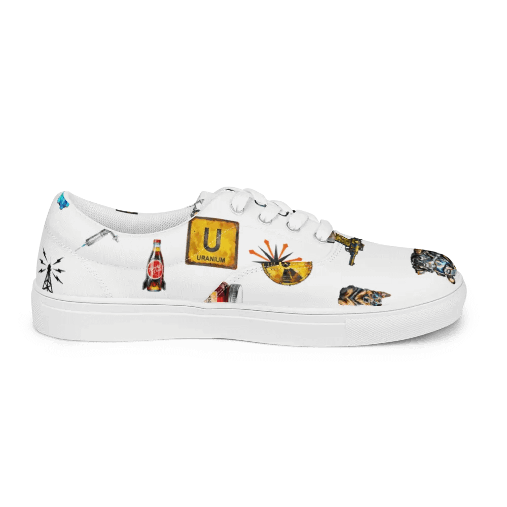 Apocalyptic Icons Canvas Shoes #fallout product image (12)