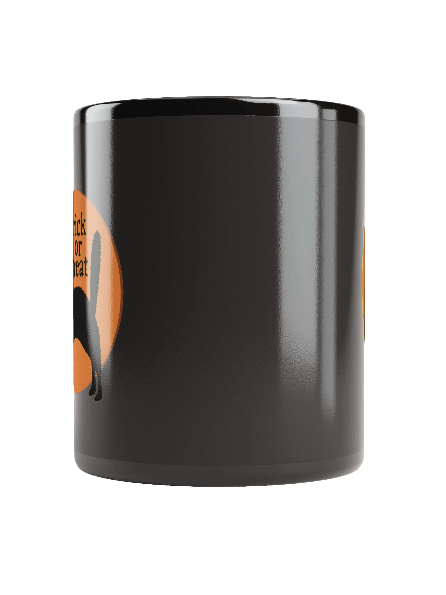 Black Cat Halloween Trick or Treat – Mug product image (5)