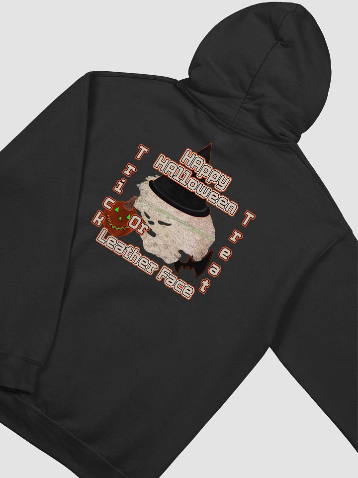 Classic Hoodie - HAppy HAlloween - Leather Face product image (2)