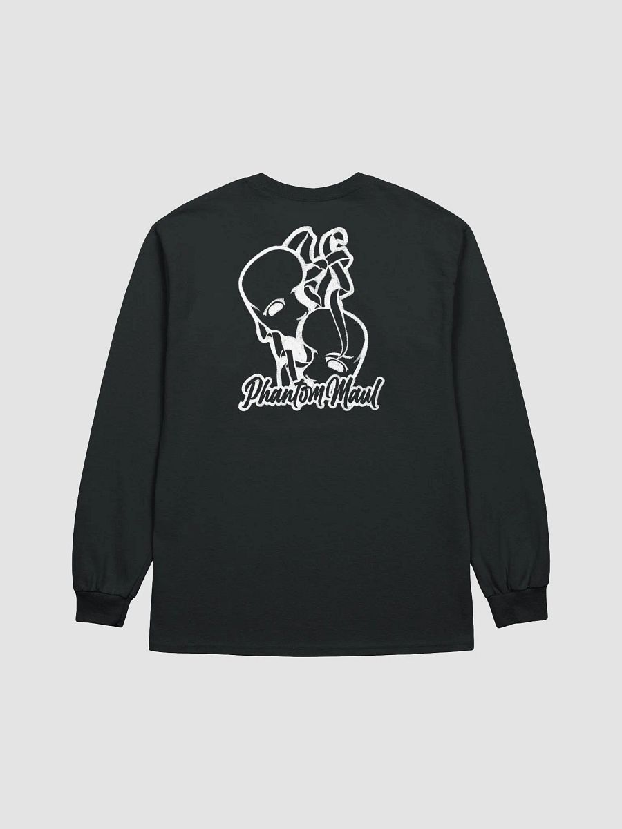 Long Sleeve White 'PhantomMaul' product image (4)