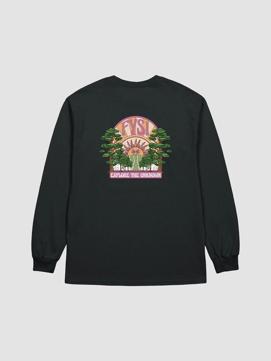 Emerging Sun long sleeve cotton t-shirt product image (2)