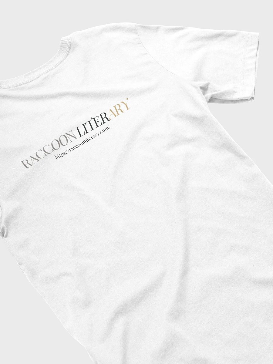 Sleepy RACCOON LITERARY Mixed Font T-Shirt product image (4)