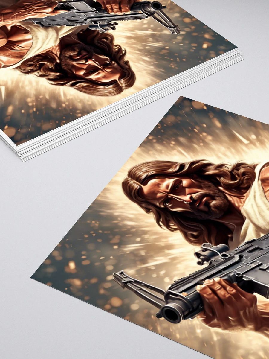 American Jesus Sticker product image (4)
