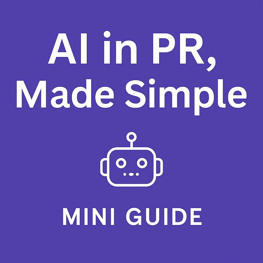 AI in PR: Free Mini Guide product image (1)