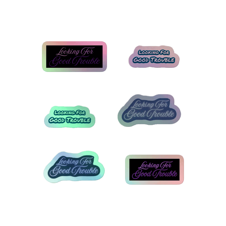 Resistors, Looking for Good Trouble, Holo Sticker Pack product image (2)