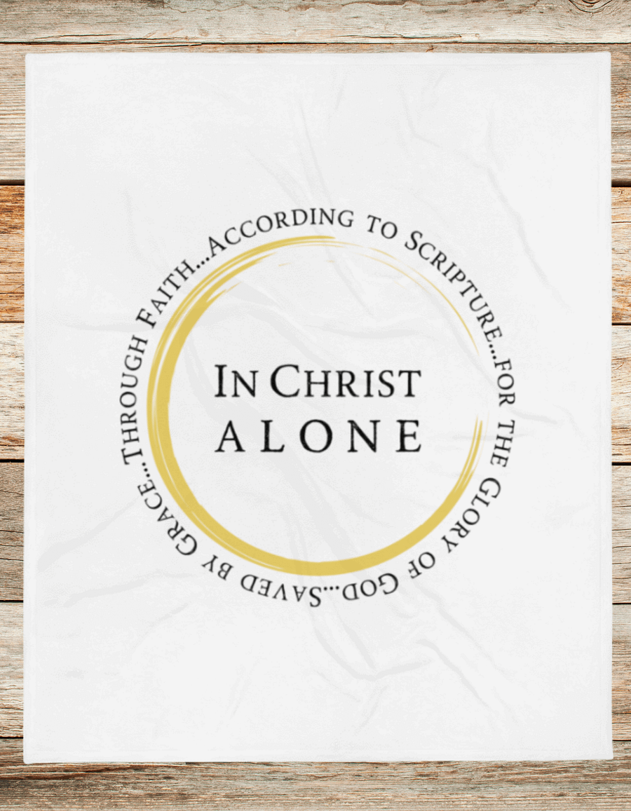 In Christ A Lone 50x60 Throw product image (1)
