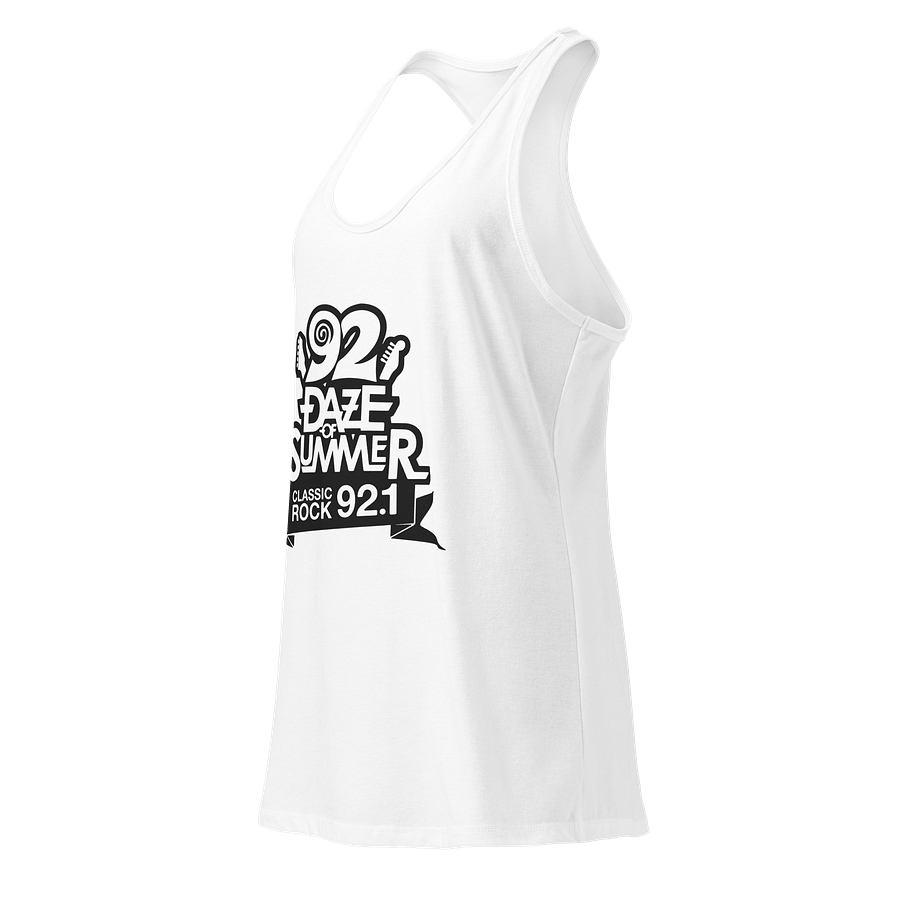 92 Daze of Summer Women's White Racerback Tank Top product image (3)