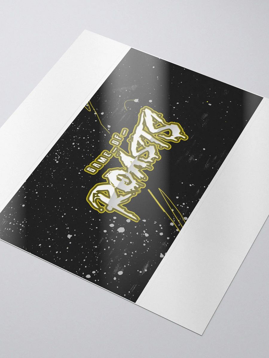 Black Backdrop Sticker product image (3)