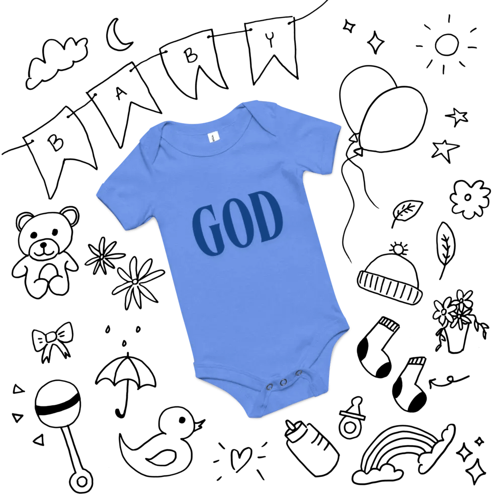 God Has My Back Onesie In Blue 💙 product image (8)
