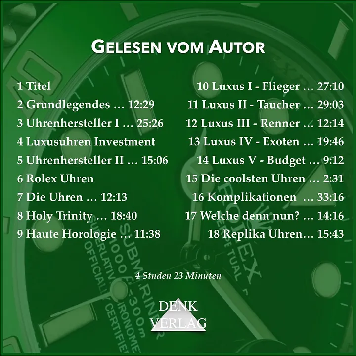Luxusuhren - Hörbuch product image (2)