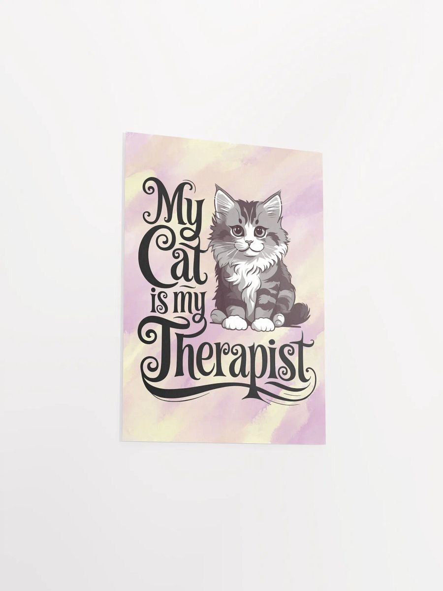 My Cat is My Therapist Poster product image (9)