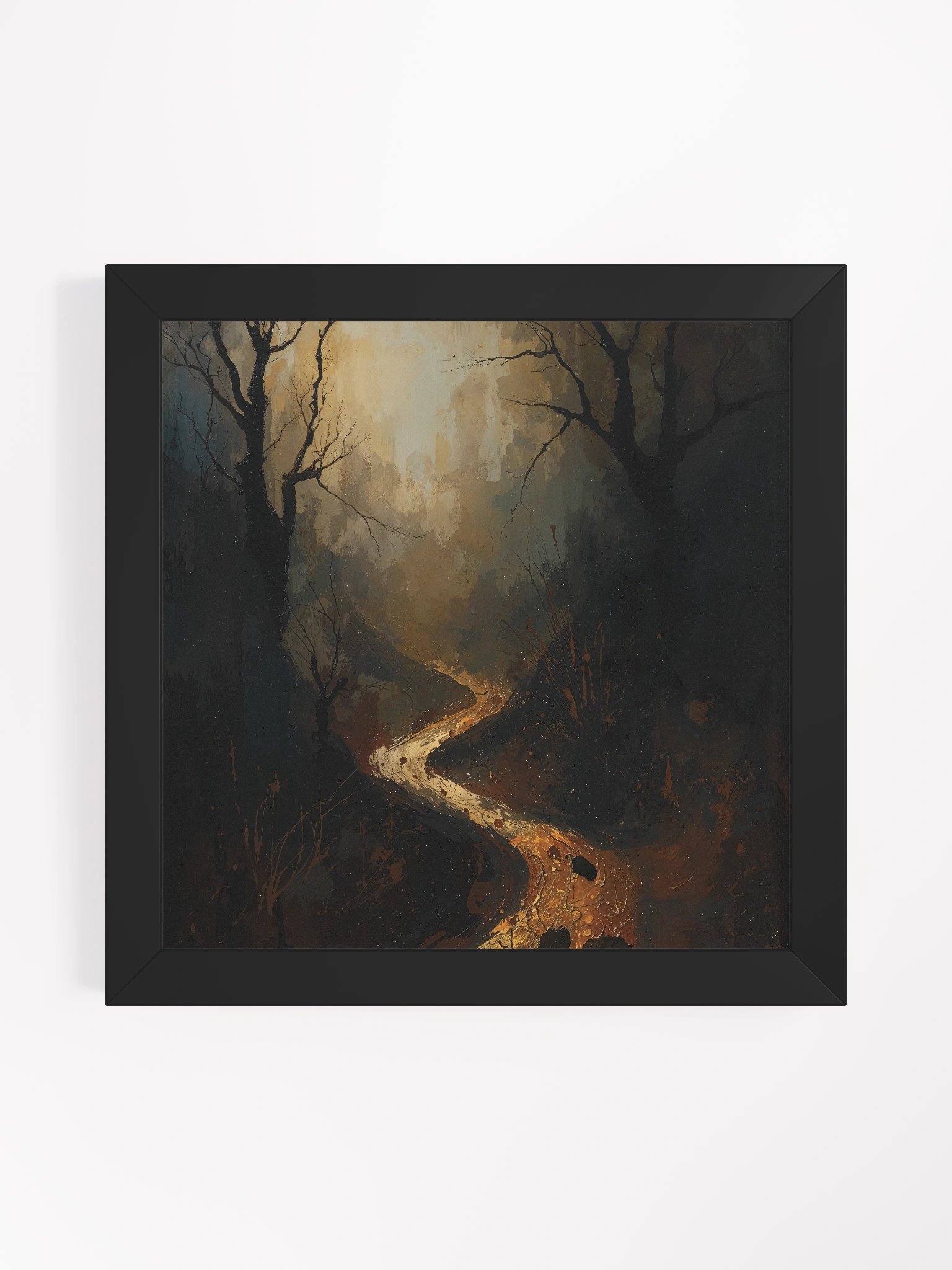 The Golden Path Framed Print product image (2)