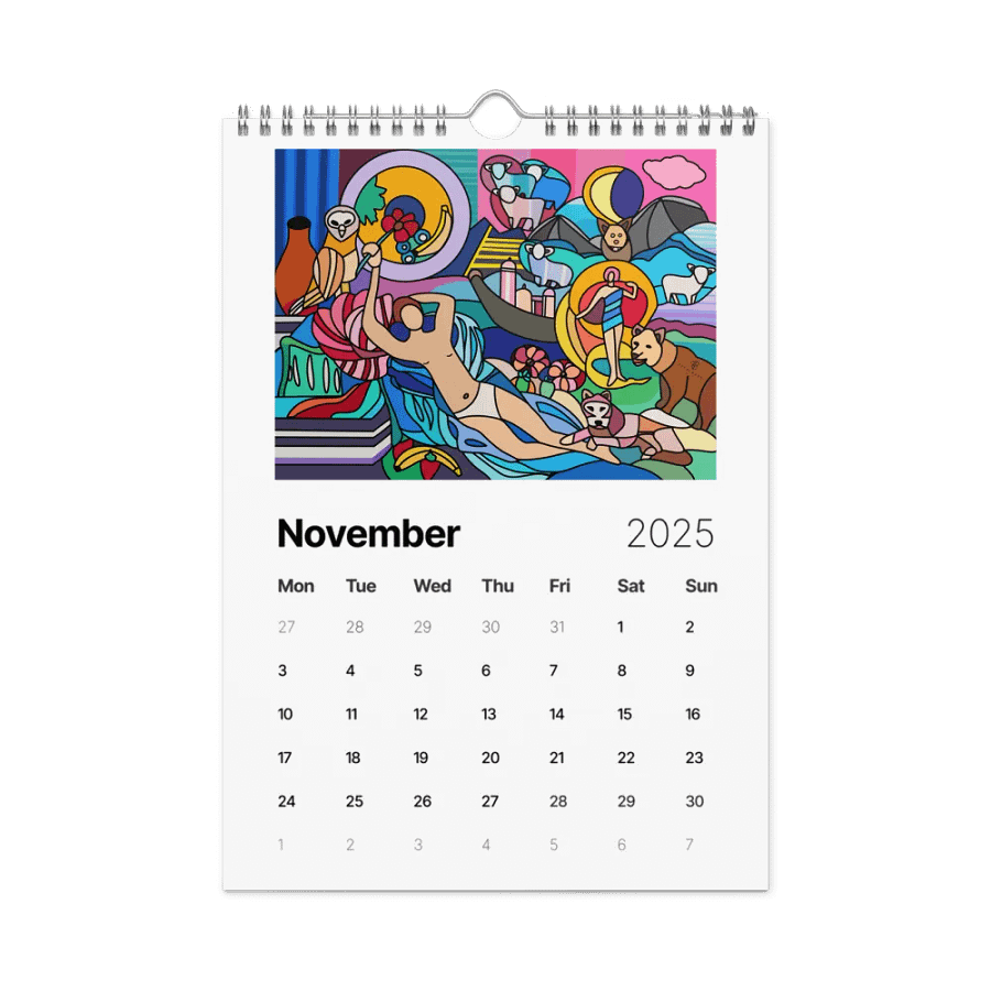 2025 Art Calendar product image (11)