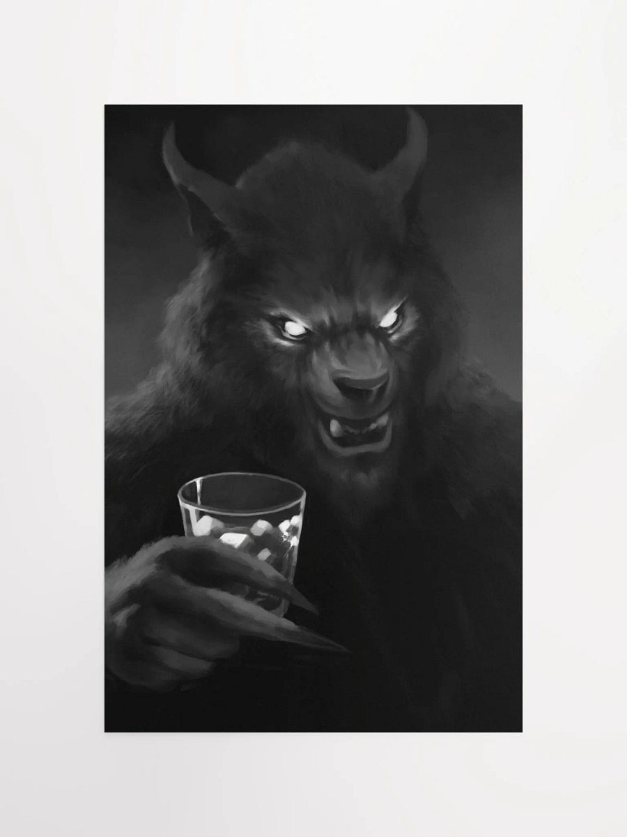 Sippin With Sin Werewolf Poster product image (4)