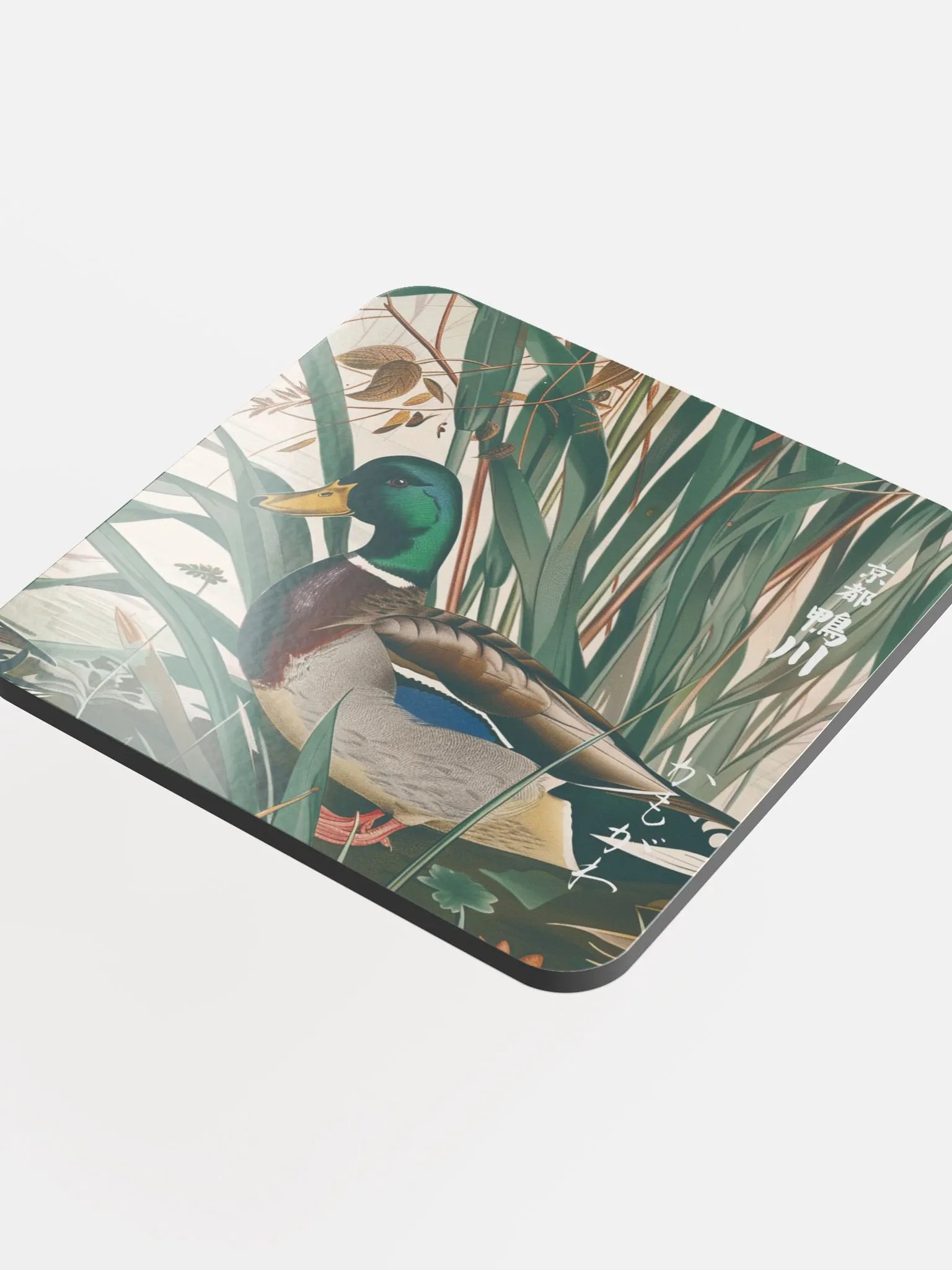 Serene Mallard Cork Coaster Set product image (4)