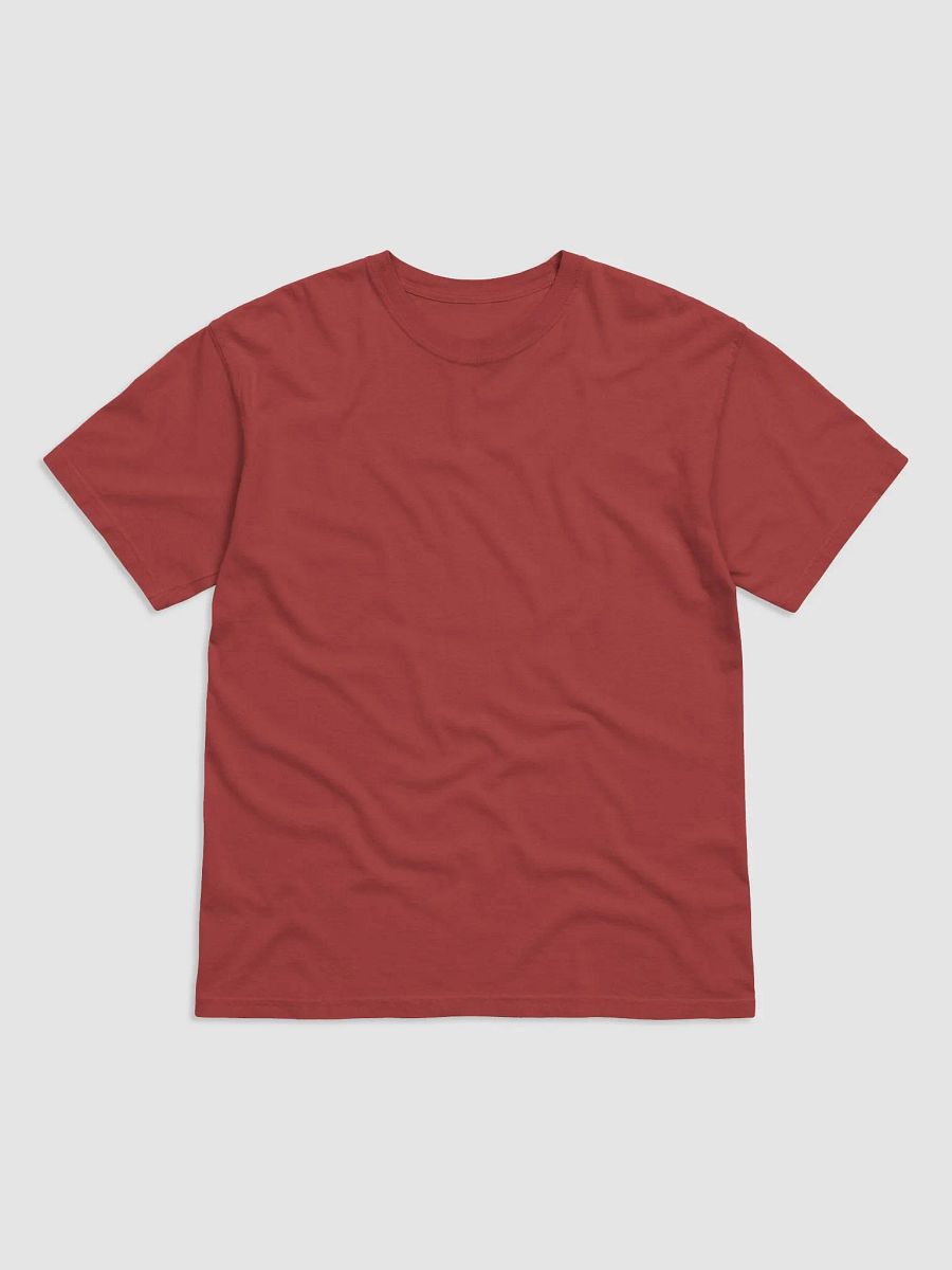 Plain Color Crimson T-Shirt product image (5)