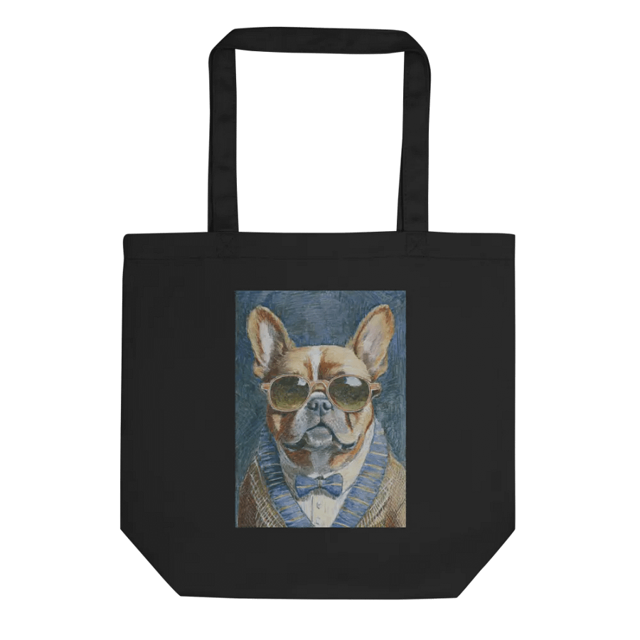 French Bulldog Sunglasses Painting - dogPXL Artistic series Eco Tote product image (1)