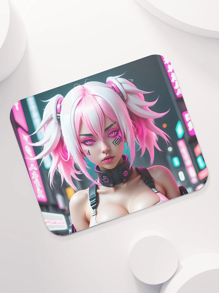 Neon Cyberpunks Mouse Pad product image (1)