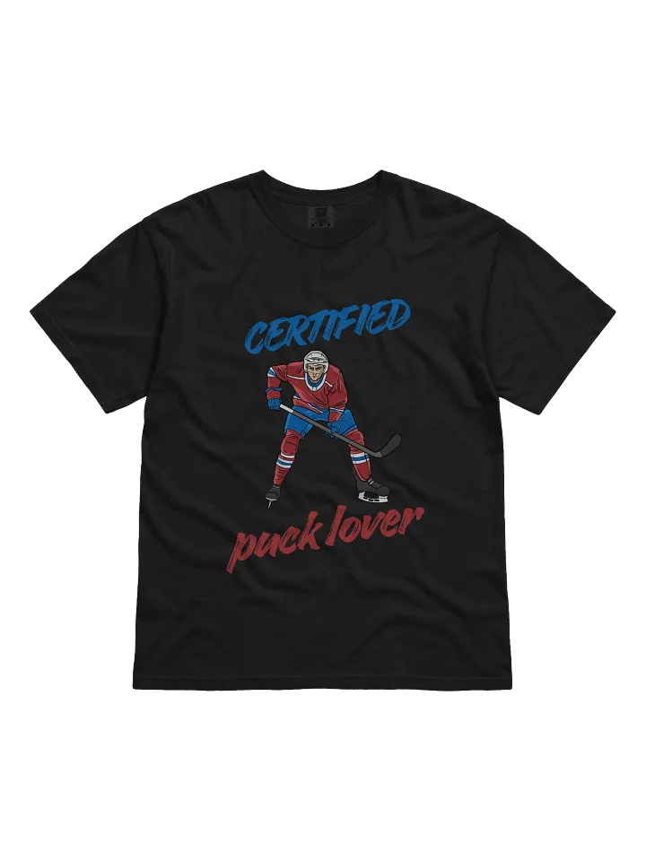Certified Puck Lover Hockey Tee product image (4)