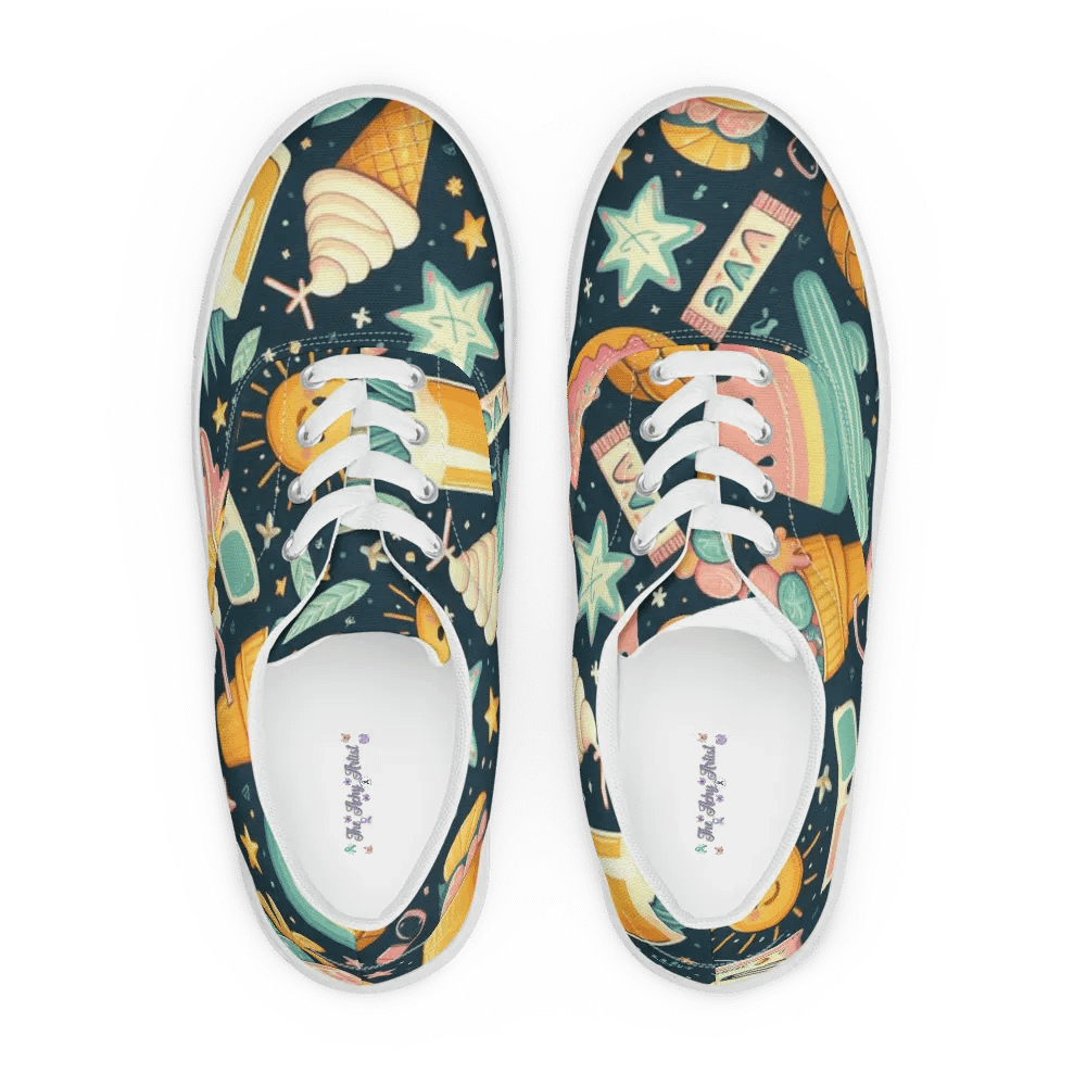 Summer Vibes Retro Canvas Shoes product image (12)