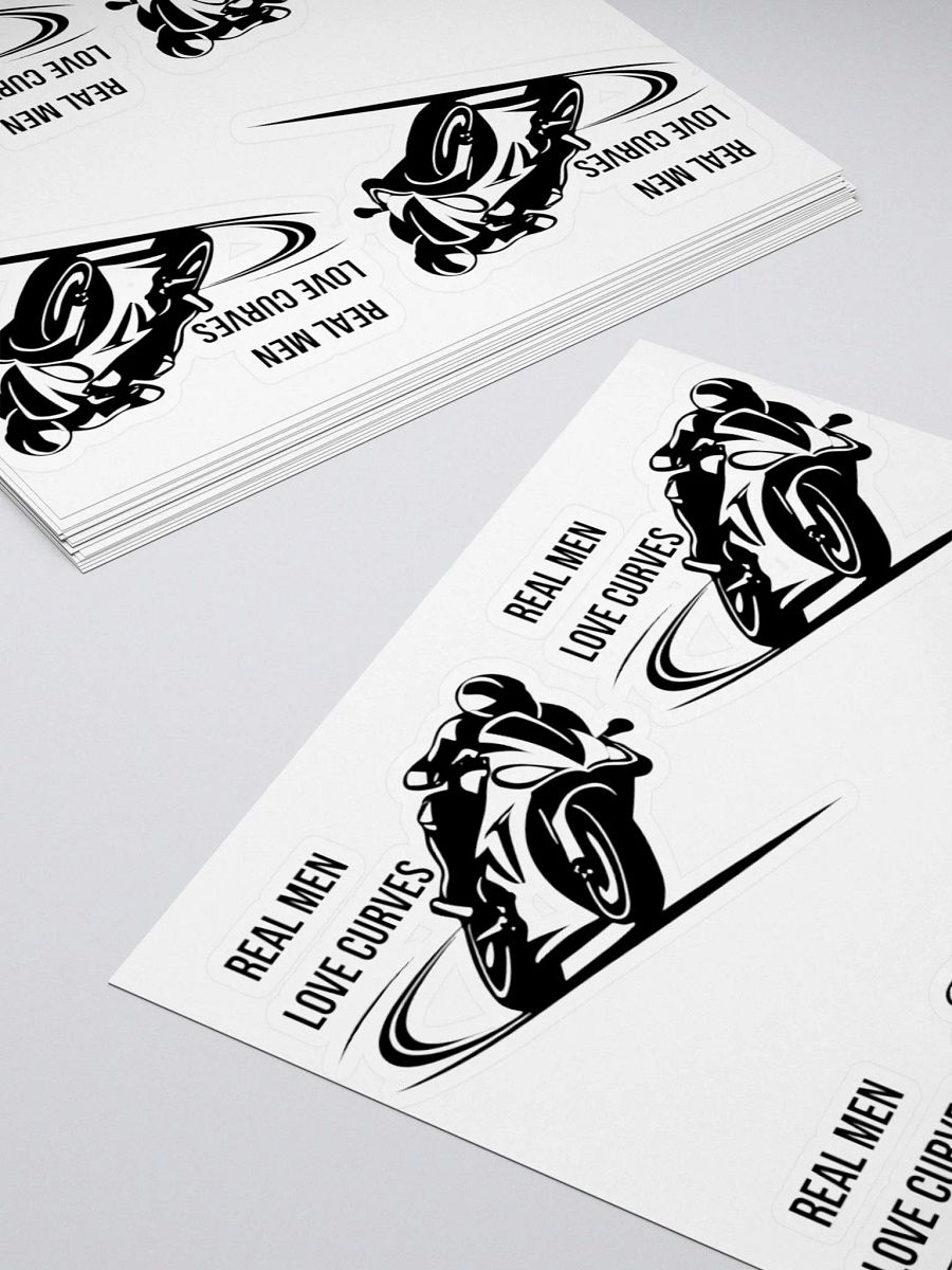Real Men Stickers product image (4)