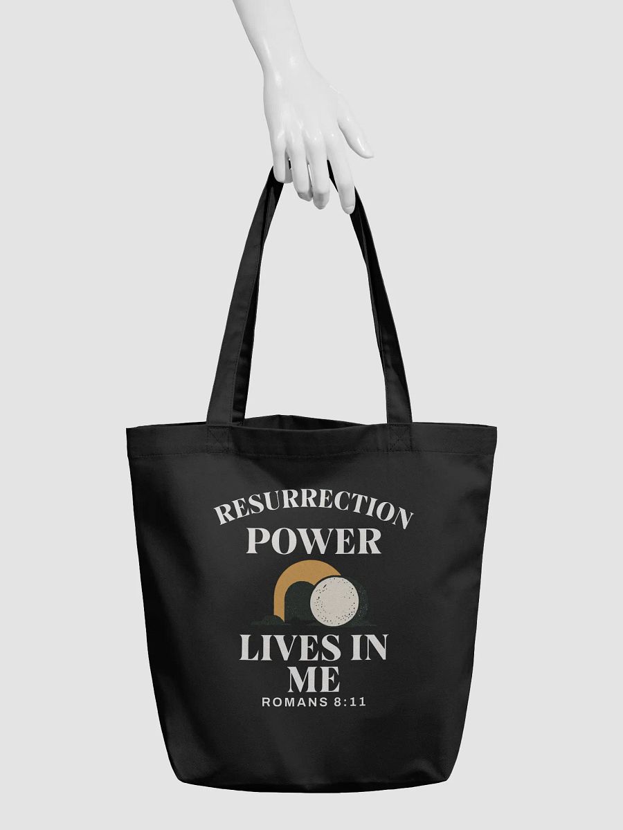 Resurrection Power Lives in Me – Christian Faith Tote Bag product image (3)