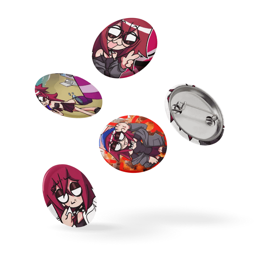 Enemy Crab Button Pin Series #1 product image (14)