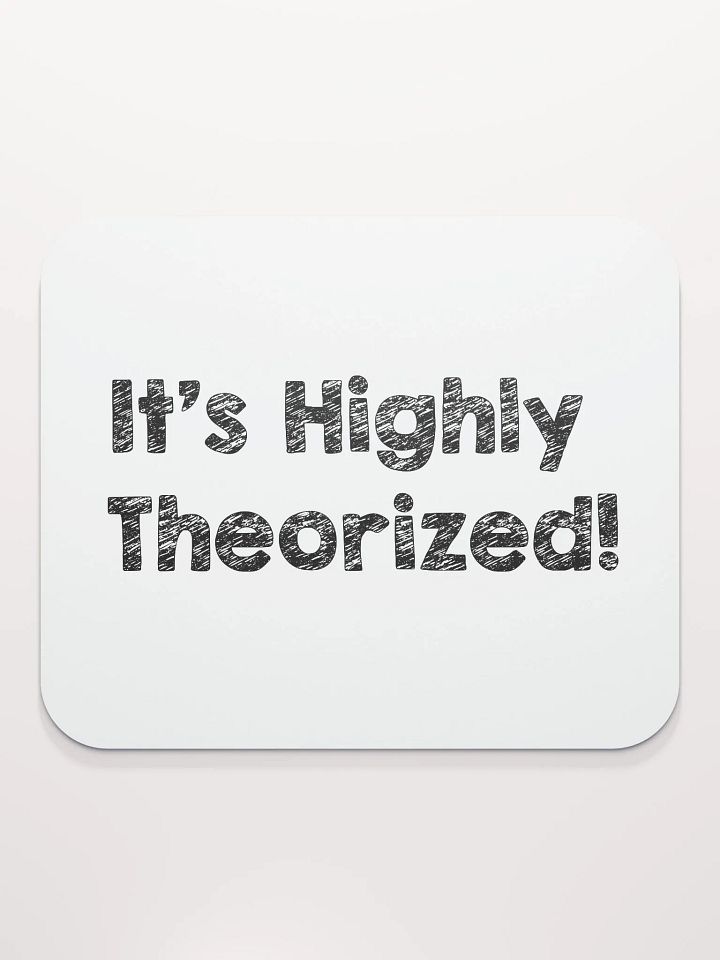 Highly Theorized Mousepad product image (2)