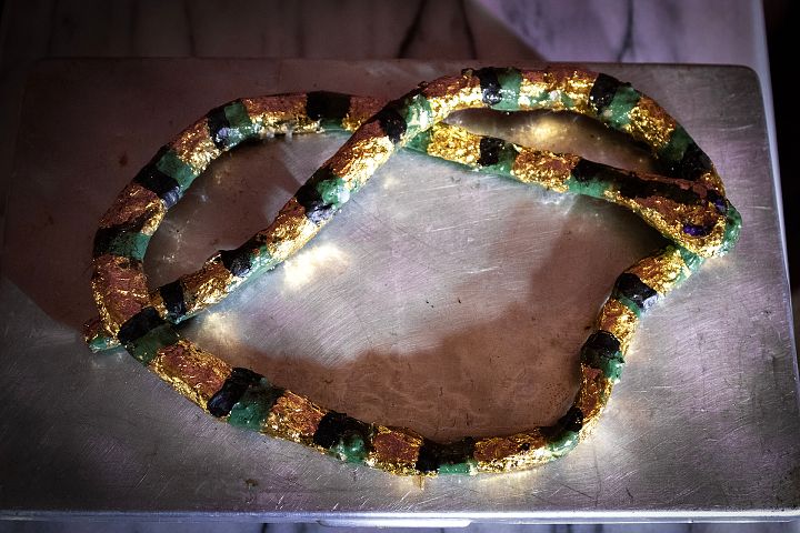 Forbidden Relic: Vintage Death Box with Mummified Serpent Guardian product image (2)