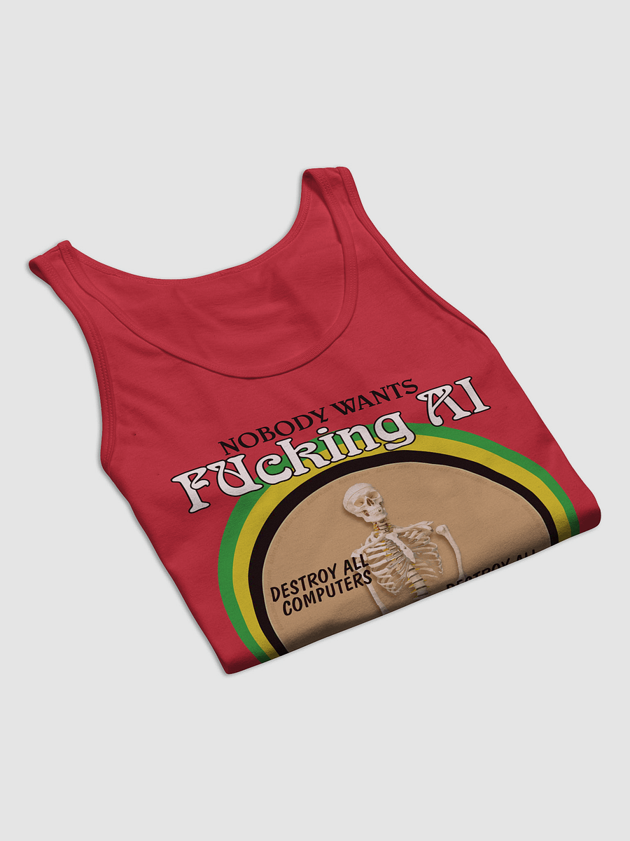 NOBODY WANTS FUCKING AI "TANK TOP" product image (35)