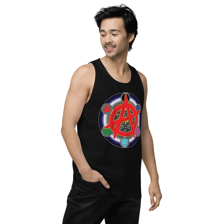 Hexproof Anarchist Emblem Men's Tank Top product image (3)