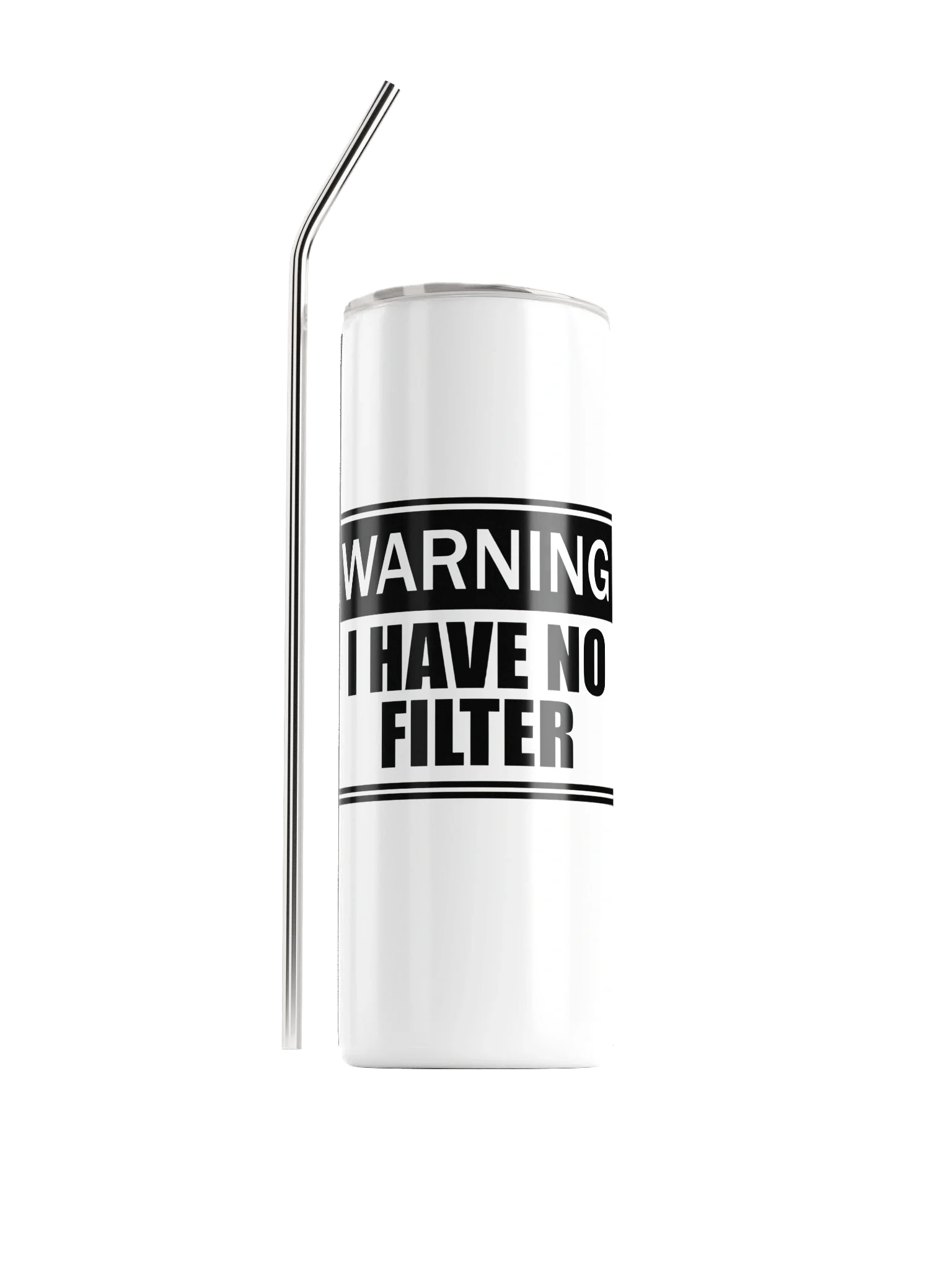 WARNING: No Filter Insulated Tumbler product image (1)