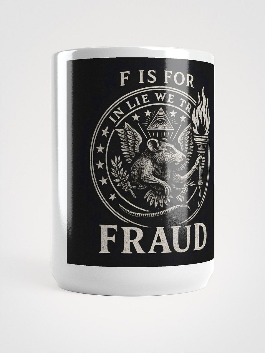 F is for fraud mug product image (1)