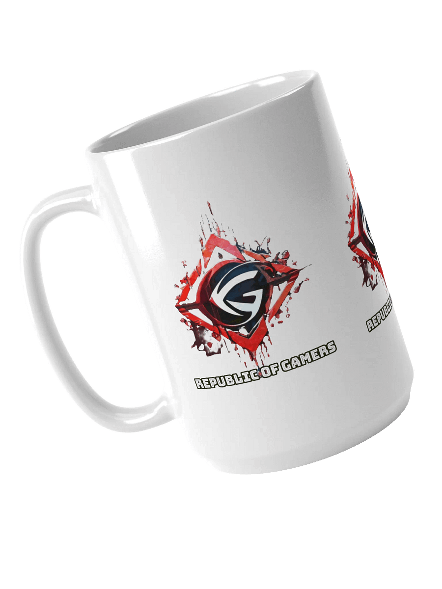 Dynamic Gaming Logo Mug, Glossy White Coffee Cup, Perfect Gift for Gamers product image (3)