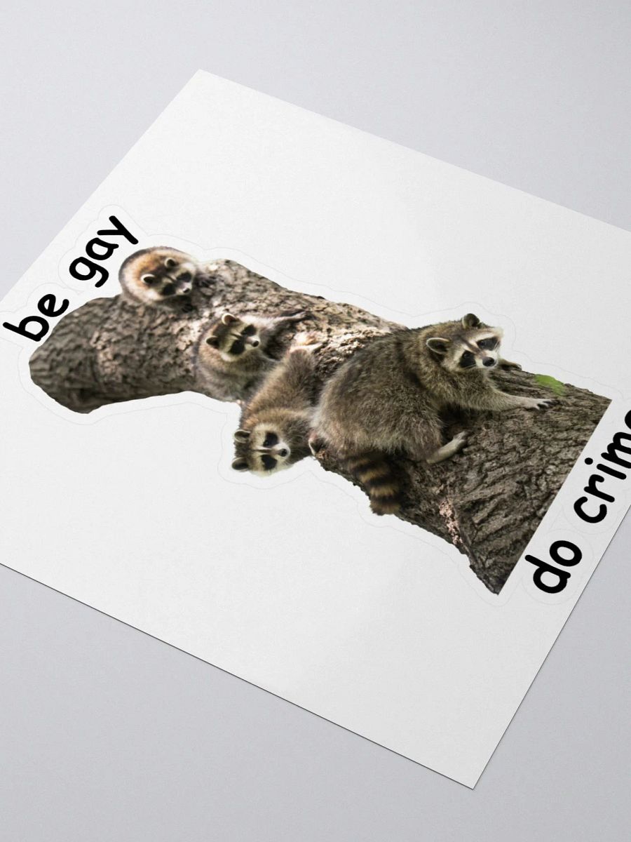 Be Gay Do Crime Sticker product image (3)