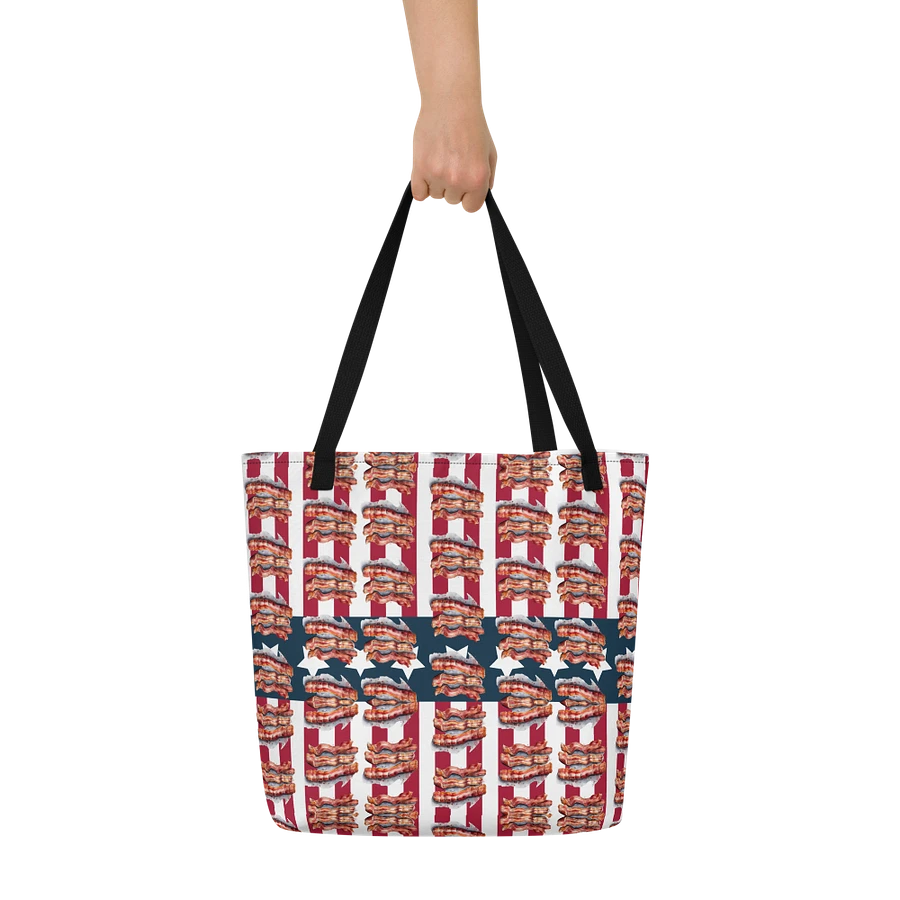 Bacon and America Print Tote Bag product image (7)