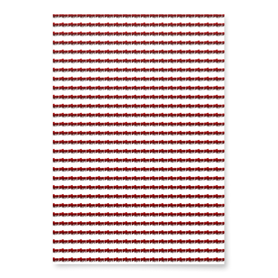 Broken Heart Wrapping Paper product image (2)