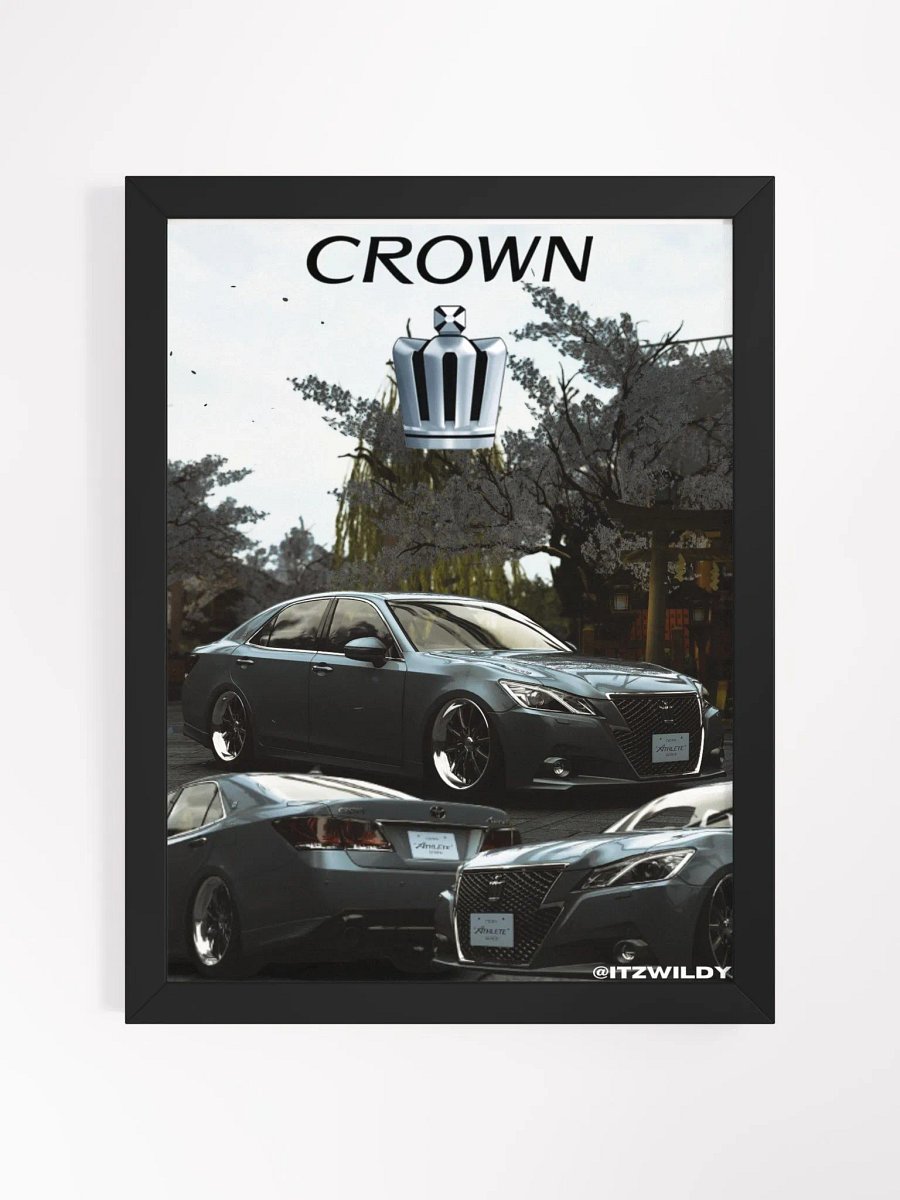 JDM Legends Toyota Crown Sedan Deluxe Poster product image (1)
