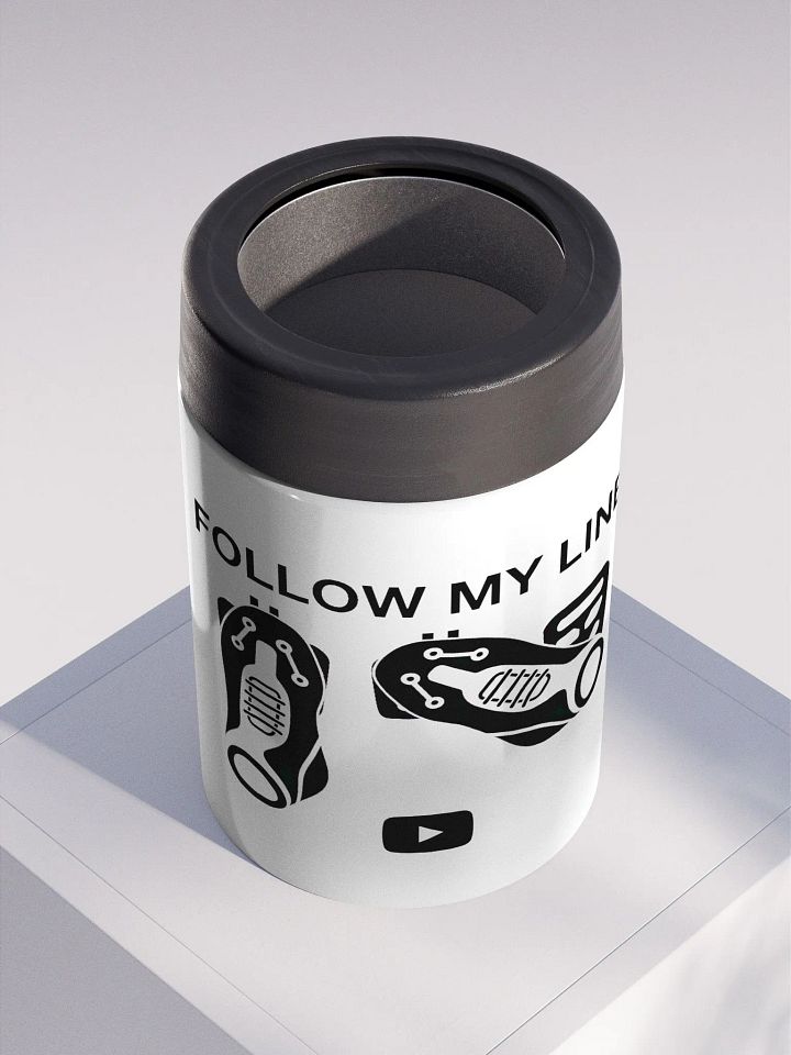 Follow My Line Stainless Steel Koozie product image (2)