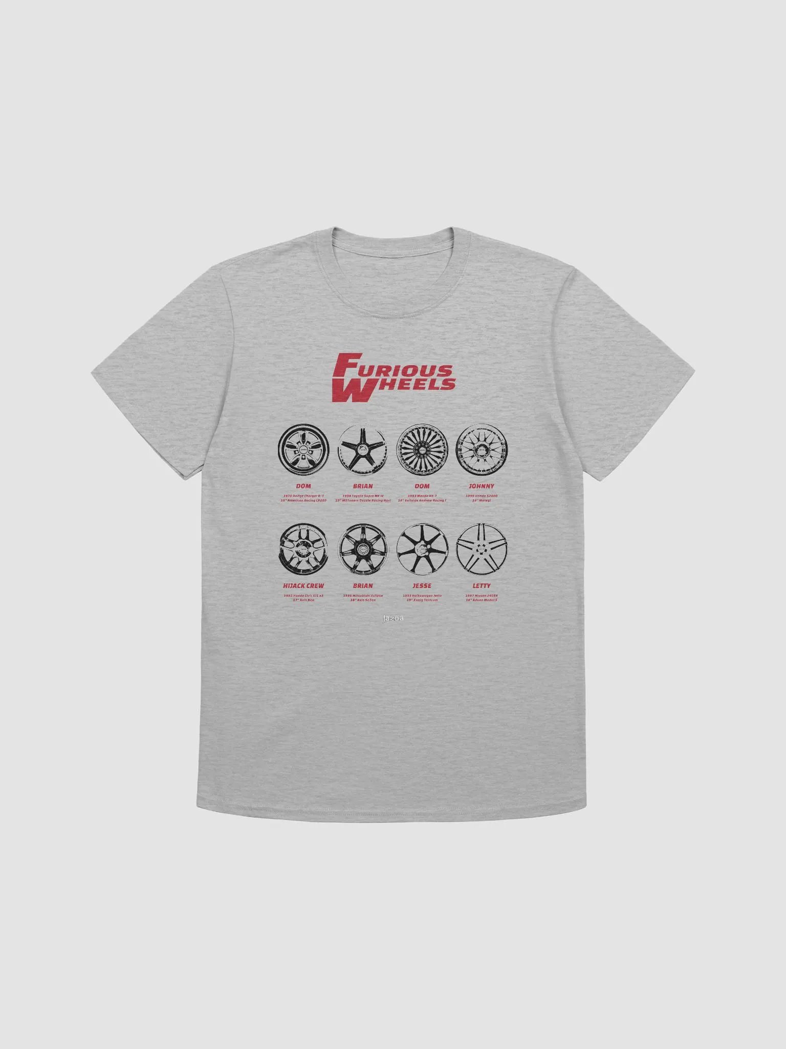 Furious Wheels - light Tshirt product image (2)