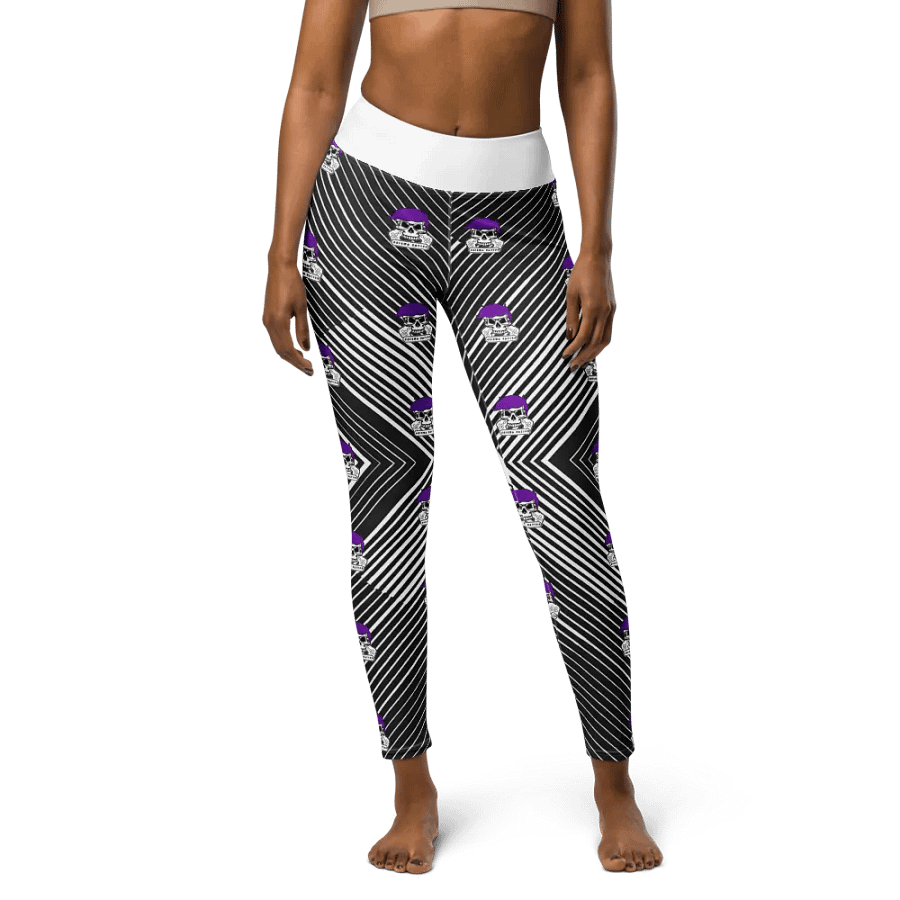 Enigma Nation All-Over Print Yoga Leggings product image (1)