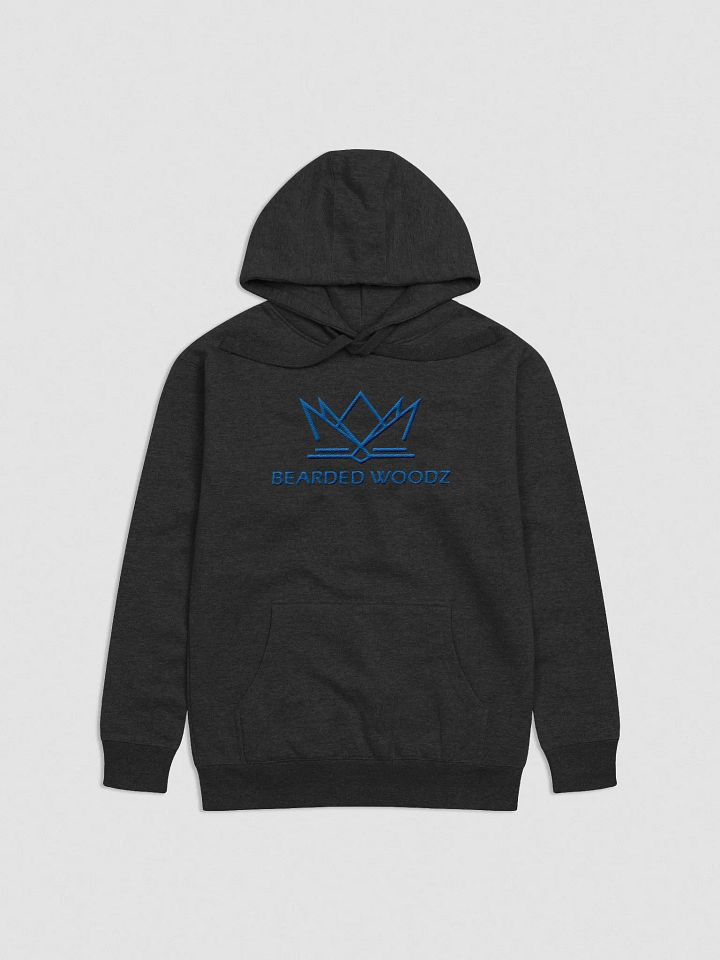 Men's Bearded Woodz Hoodie (Royal Embroidery) product image (1)