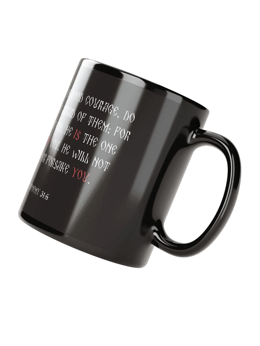 Divine Cross Black Mug product image (5)