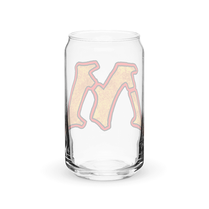 Golden Monogram Glass: MTG Shaped Can Glass product image (6)