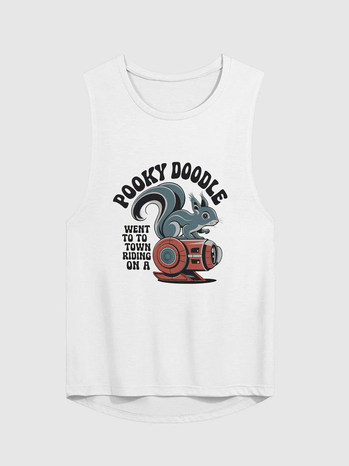 Rocket Riding Squirrel Women's Muscle Tank product image (1)