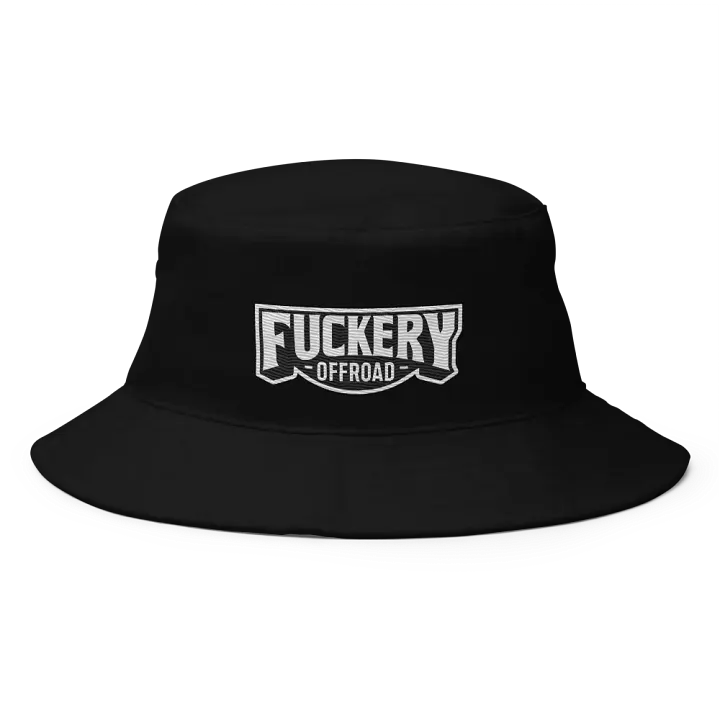 Bucket Hat with Fuckery Text Logo product image (1)