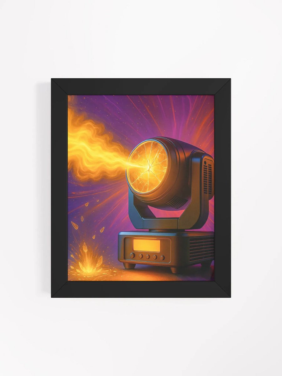Theatrically Jerry: "Broken, Ethereal Illumination" Framed Fine Art Print product image (15)